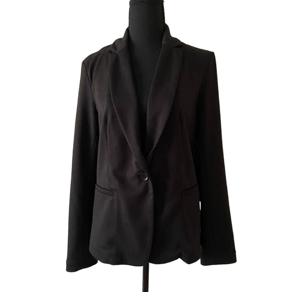 OLIVIA MOON Black Blazer Jacket Size Medium